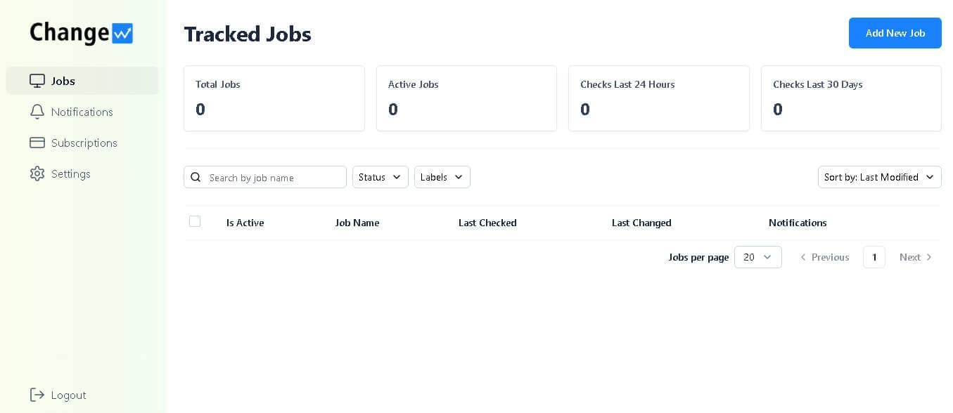 Add New Job