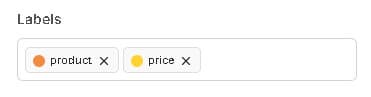 Add labels