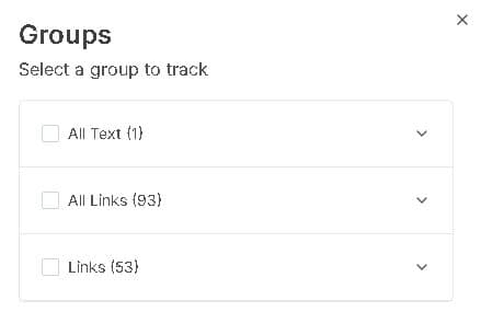 Group monitoring